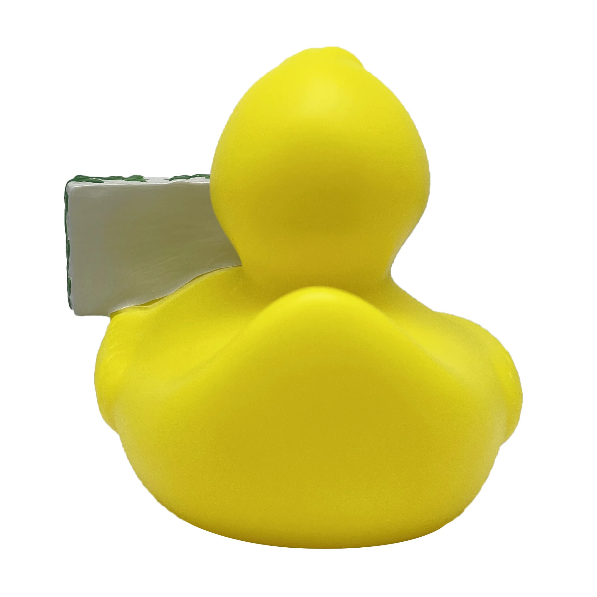 Mini PVC Plastic Rubber Duck Beer Custom Logo Squeeze and Sound Features for Bathroom Use for Babies Bulk Purchase