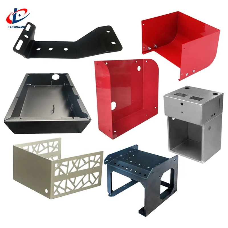 Chassis Shell Precision Sheet Metal Power Supply Shell Processing Customized Aluminum Plate Sheet Metal Laser Cutting Processing