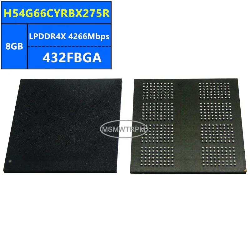 H54G66CYRBX275R LPDDR4X 8 ГБ 4266 Мбит/с 432FBGA DDR SDRAM микросхема памяти IC интегральные схемы электронные компоненты совершенно новые