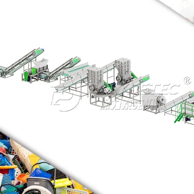 
Plastic bottle recycle machine for PE PP bottle recycling machine 