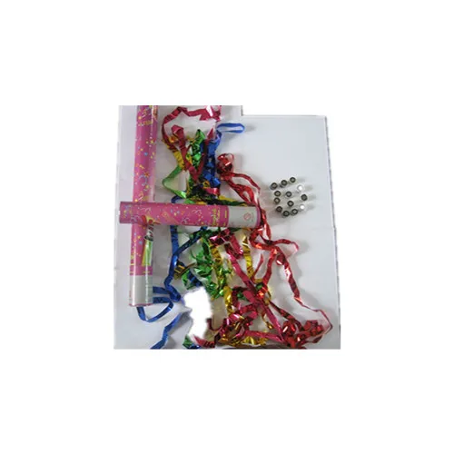 Confetti shooter 60cm paper long streamer 20m compressed air driven party cannon   for Night Confetti Cannon Popper