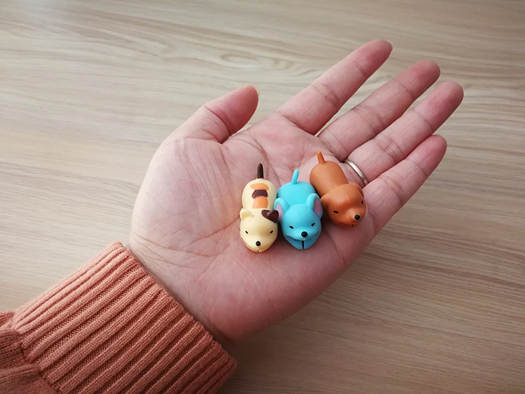 Charging Cable Protector For Phones Cable holder Ties cable winder Clip For Mouse USB Charger Cord management organizer