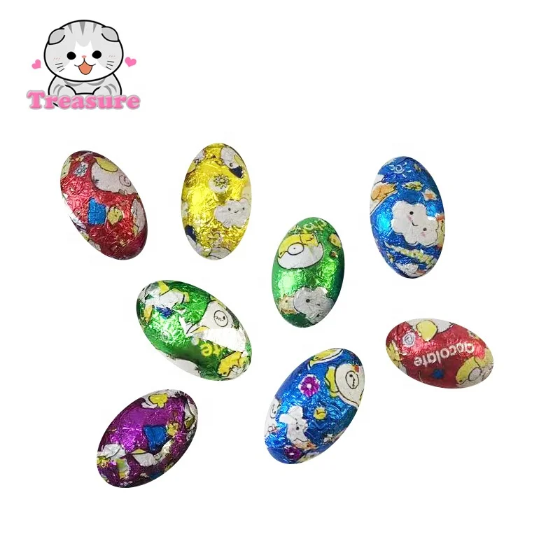 Cloud Cartoon Easter Egg Chocolate Balls Halal Candy Semisweeet Dairy Milk Wholesale Chocolate
