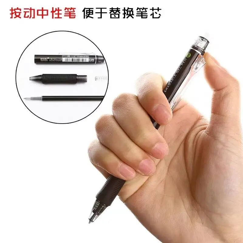 Hot wholesale Excellent quality gel ink pen, promotion Plastic Set examination gel ink pen,gift creative erasable gel ink pen