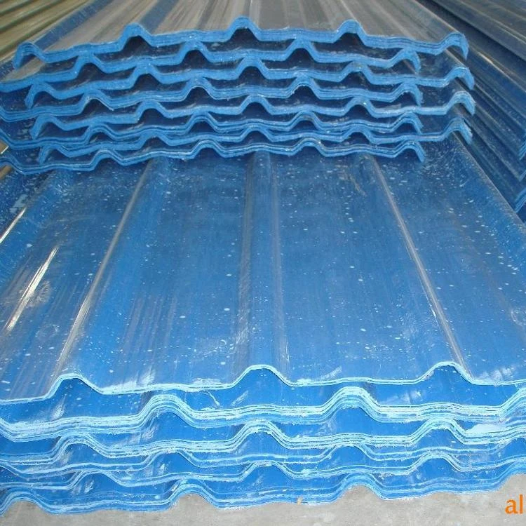 FRP Construction Material Transparent Roof for Better Natural Lighting
