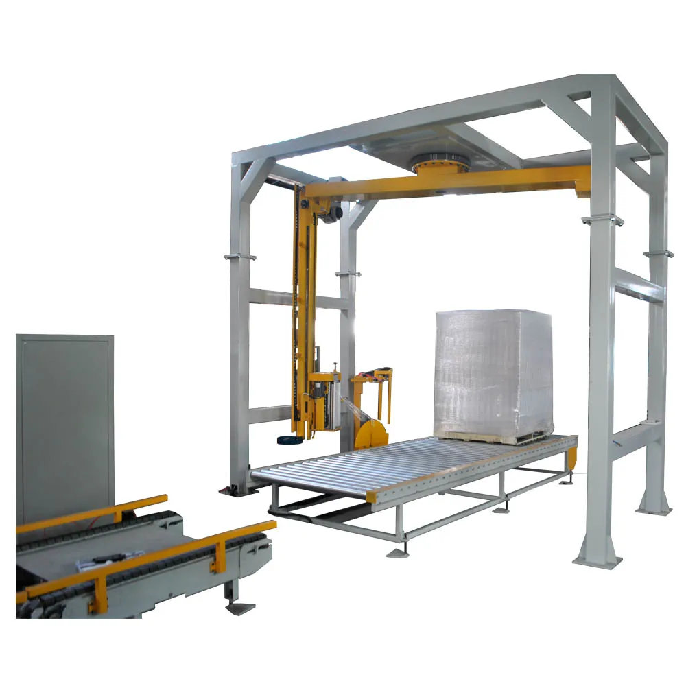 Automatic Rotary rotating arm pallet Stretch Wrappers