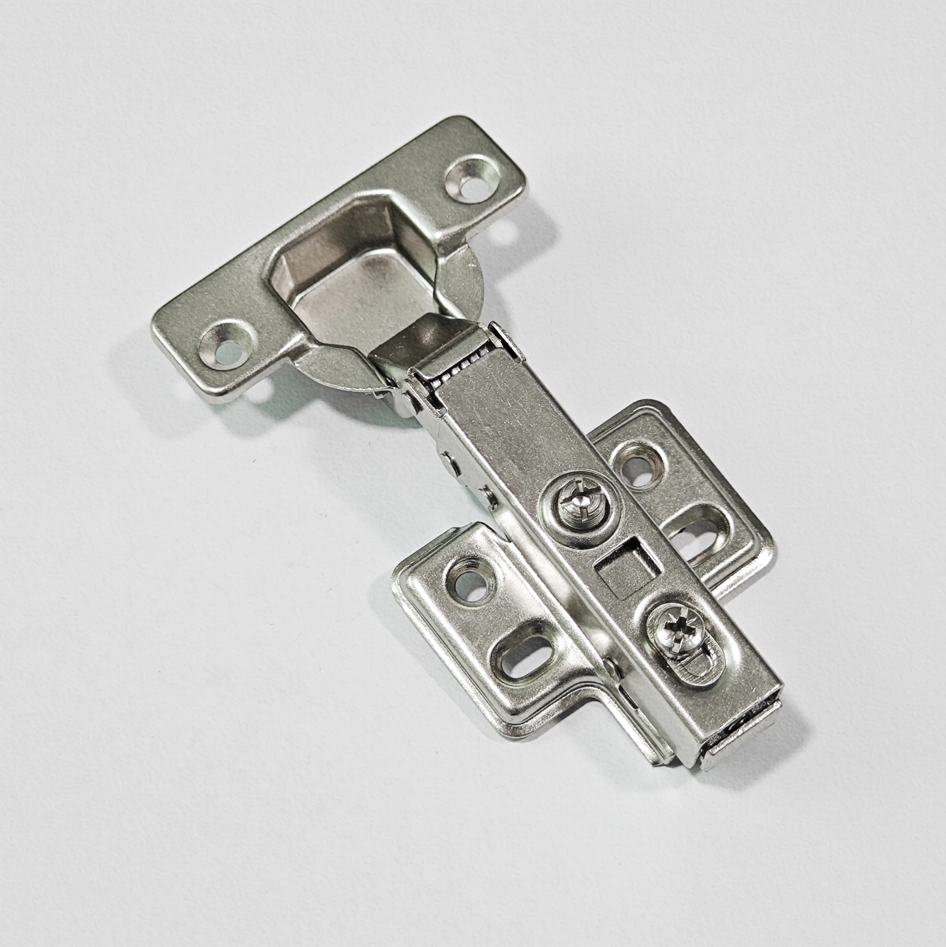 LOGO OEM Hydraulic Alloy Plate Tail Hinges Concealed Soft-close Hinge Cold Rolled Steel Hinges Jieyang Manufacturer