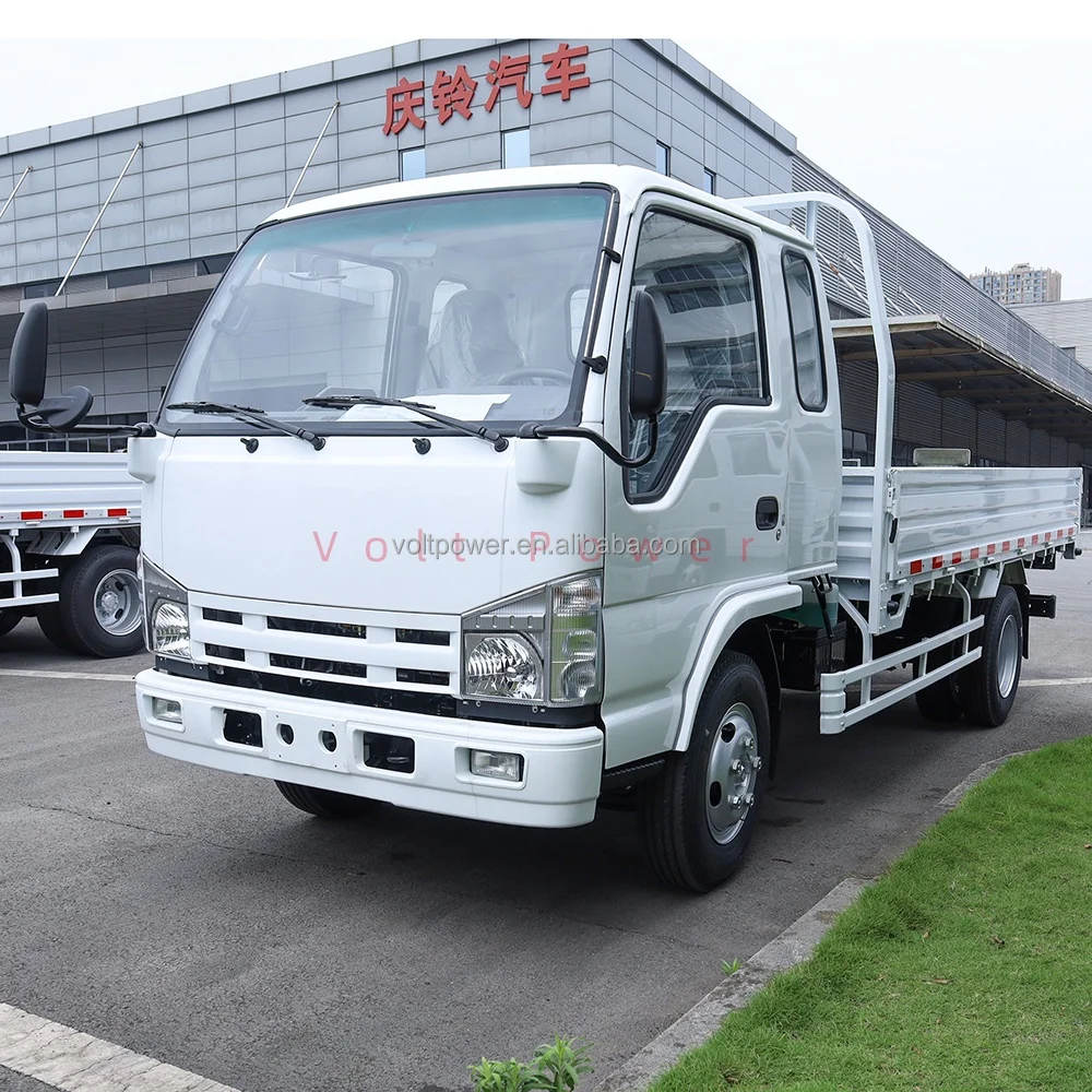 ISUZU 100P 130HP 4x2 Diesel Cargo Truck Manual Transmission Fast Gear Box Euro 5 Emission Standard New Condition Left Van