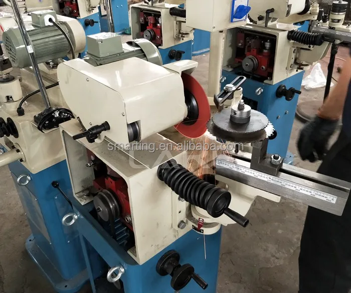 MSG-450 HSS metal circular saw blade tooth-making coping machine