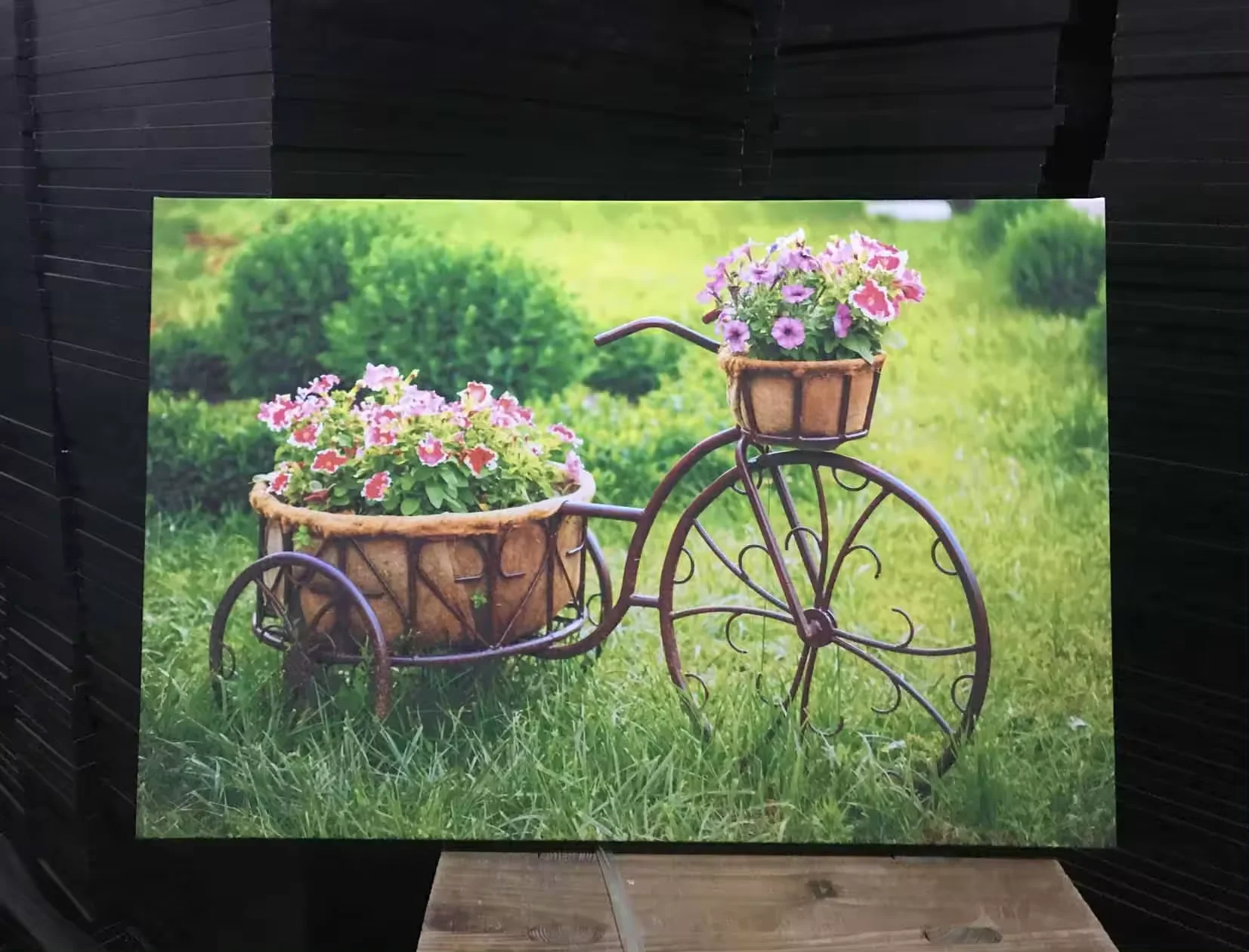 60X90cm Canvas Art Frame Popular Picture Wood Stretch