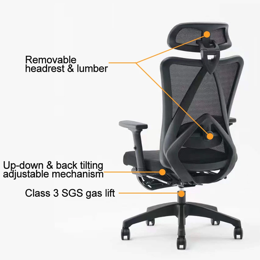 Furniture Best High Quality Razer Isku Luxury mesh Black  Ergonomic Gaming Chairs Chair