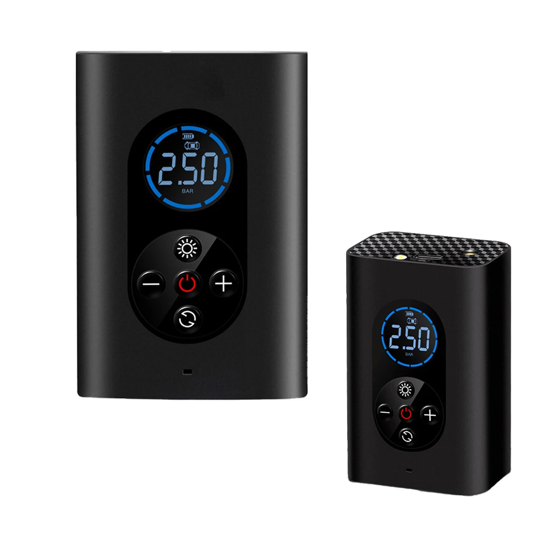 Car Air Compressor Wireless Tire Inflator Pump for Vehicle Motorcycle Balls Led Light Tire Pump Mini Electric Car Air Pump Porta