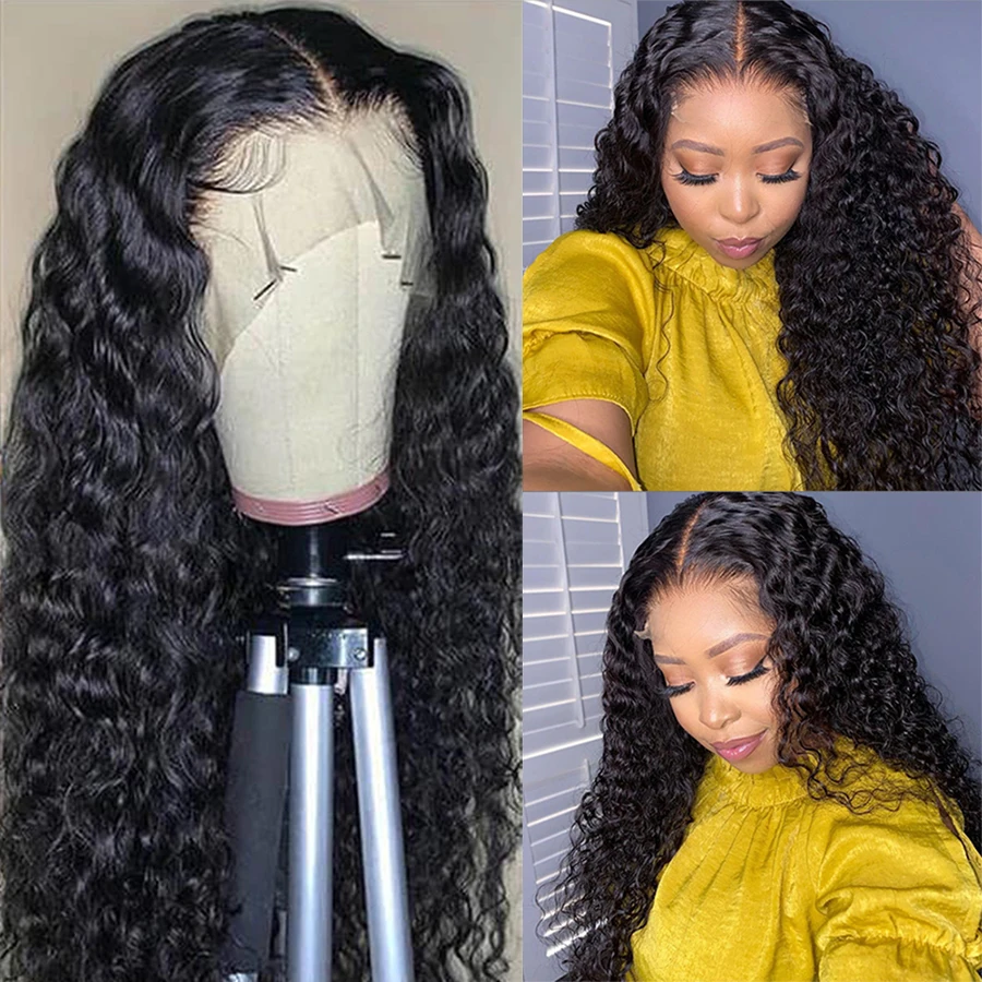 Virgin Brazilian Human Hair Lace Closure Wigs,Cheap Wholesale Natural Human Hair Wigs For Black Women,5x5 Hd Lace Closure Wig