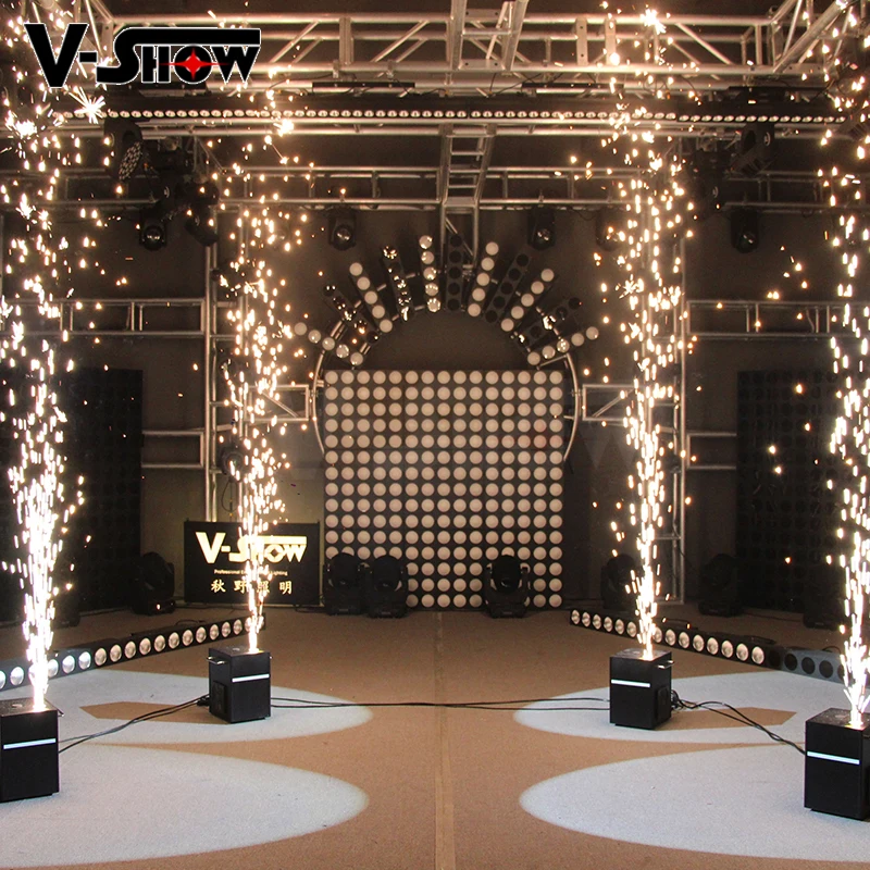 V-Show 650W Mini Cold Spark Machine for Wedding Effect music concert  birthday party ceremony Sparkler Firework Machine