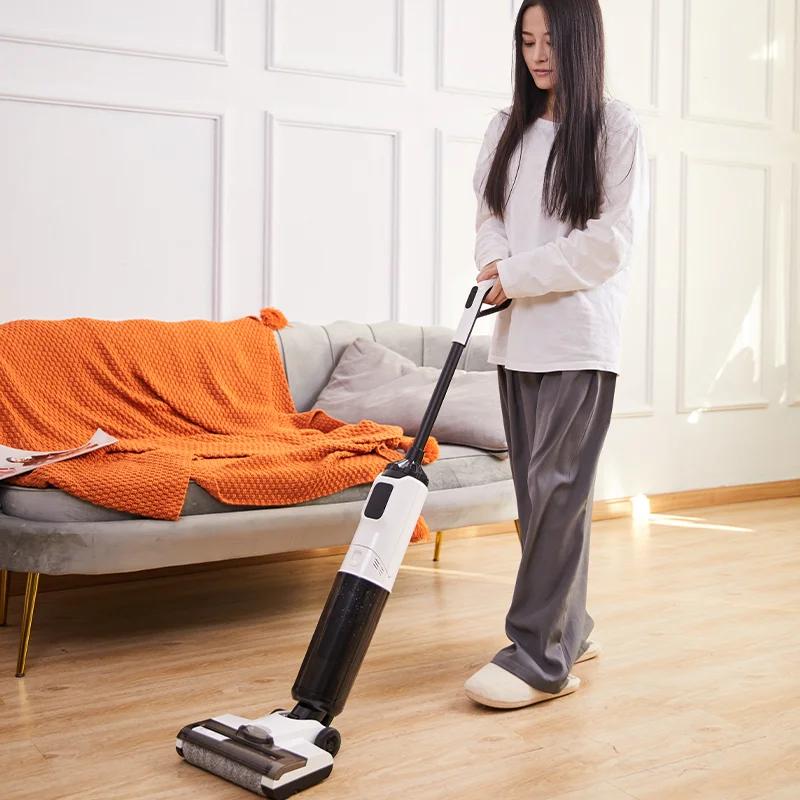 Smart floor washer USB Long Standby 2600 mAh BATTERY floor washer 480 ML carpet self cleaning commercial machine
