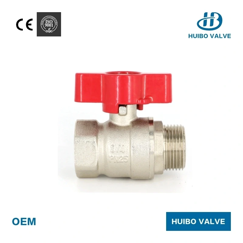Butterfly Hand Brass Ball Valve with Full Port