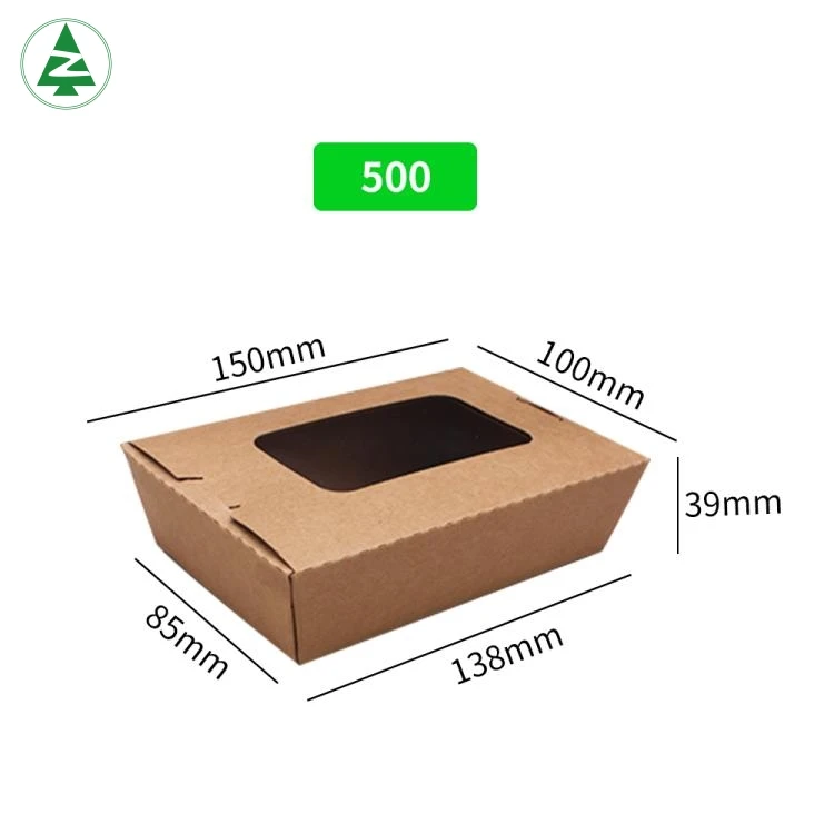 
Good quality reassuring biodegradable salad box disposable fruit salad box 