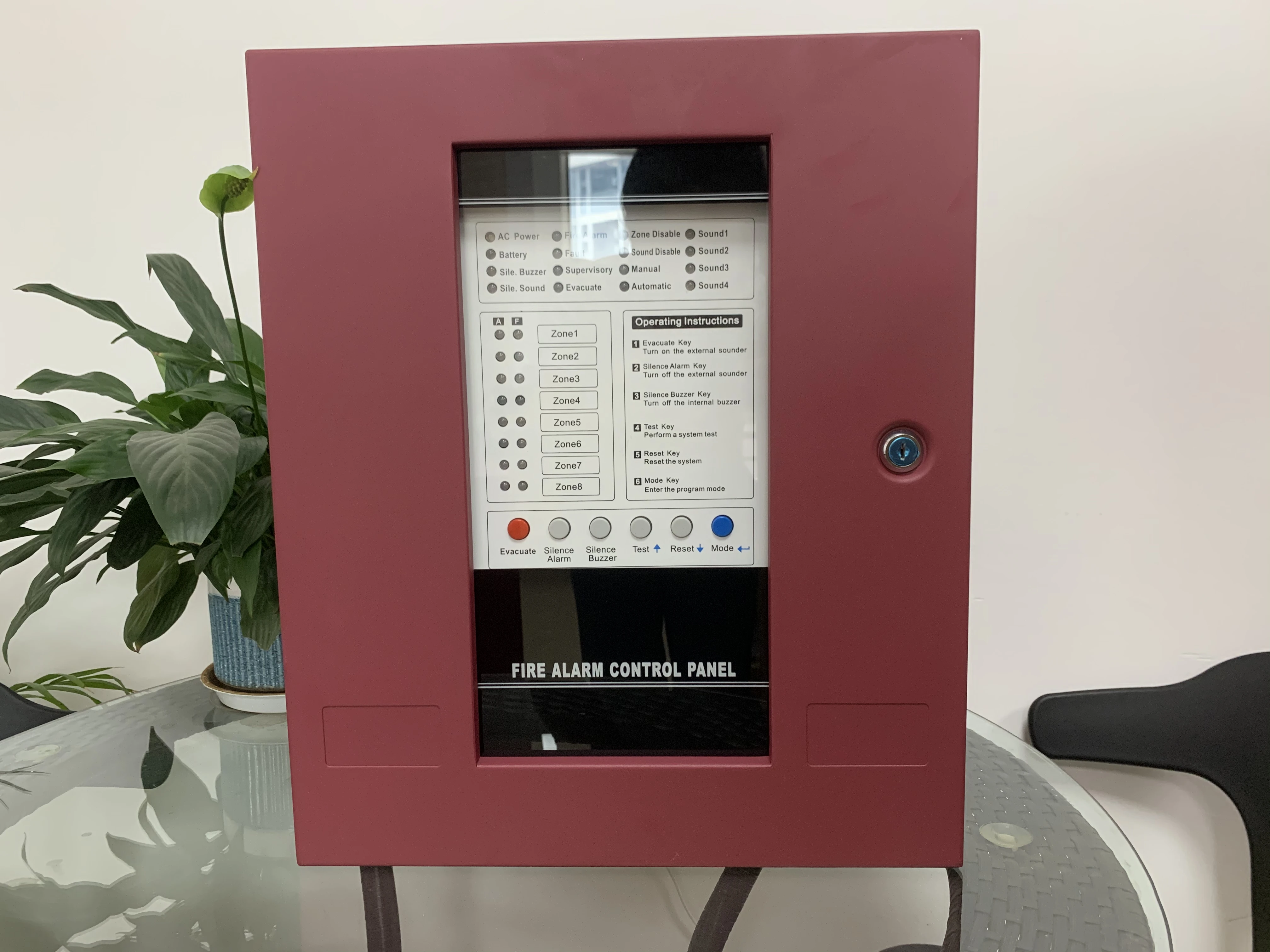 16 Zone for Fire Safety Fire Alarm System Conventional Fire Alarm Control Panel