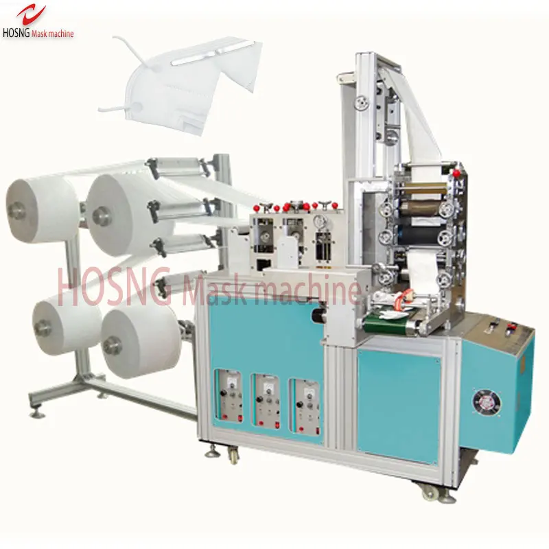 7 Days Fast Delivery Fully Automatic Medical Non Woven Fabric Kn95 Face M ask Making Machines Production Line