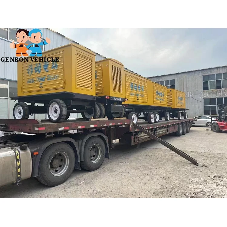 Made in China 30KW Mobile Power Station Generator Trailer for Sale in Africa and Central Asia