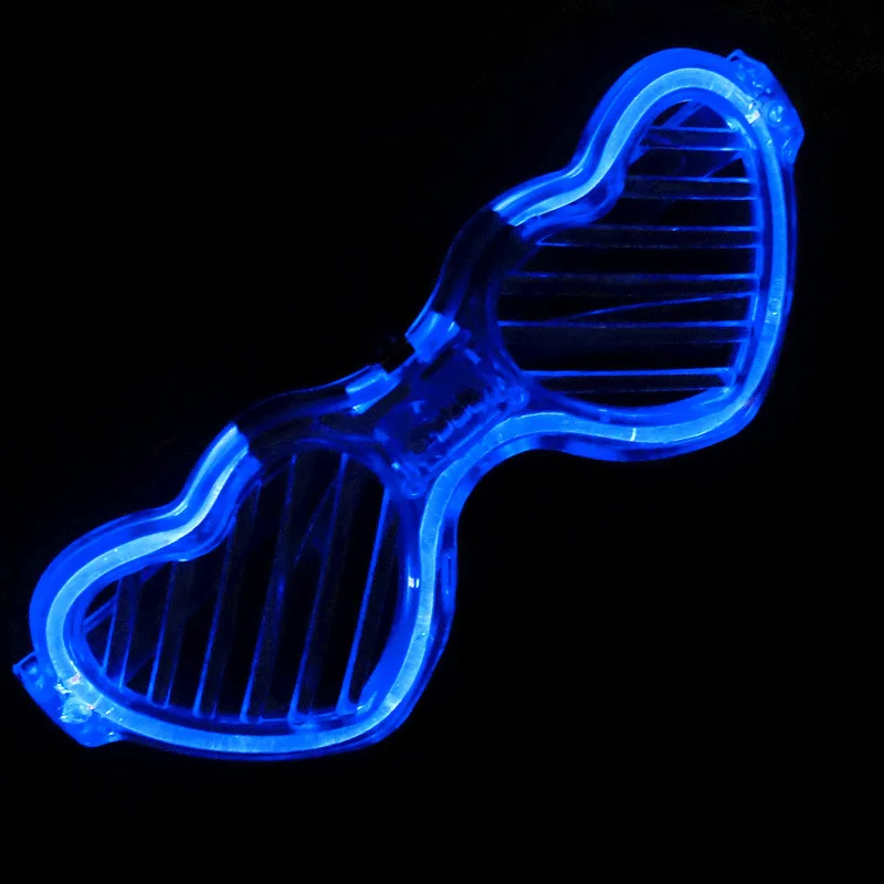 LED Toy Color Shutter Glow Glasses Party LED Eye Glasses Birthday Party Supplies Flash Changing Party LED Glasses