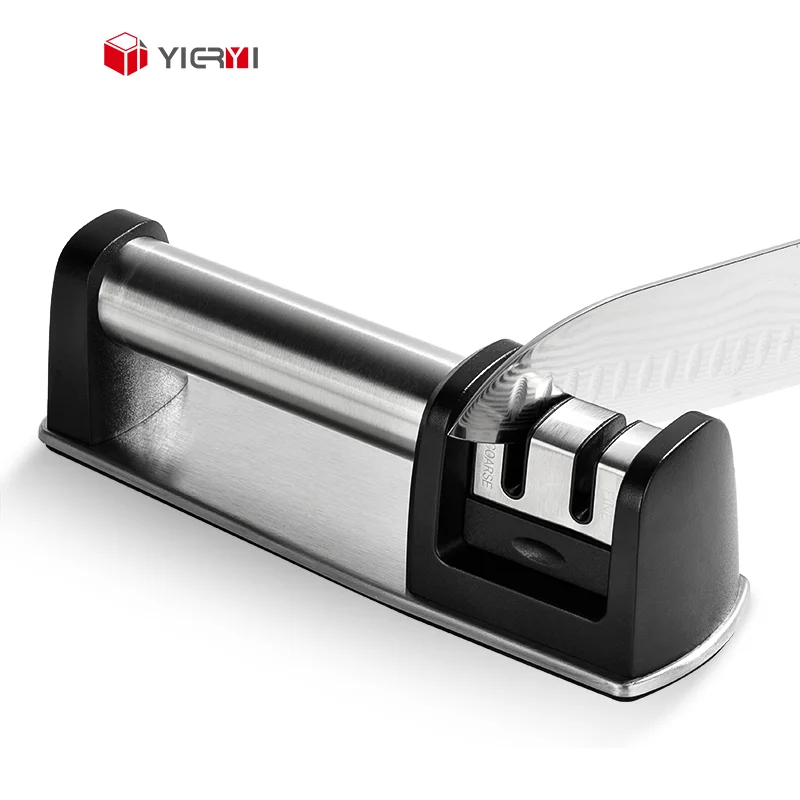 High Quality Steel Knife Tool Sharpens 2 Stage Knife Sharpener  For Sharpening Kitchen Knives And Scissors