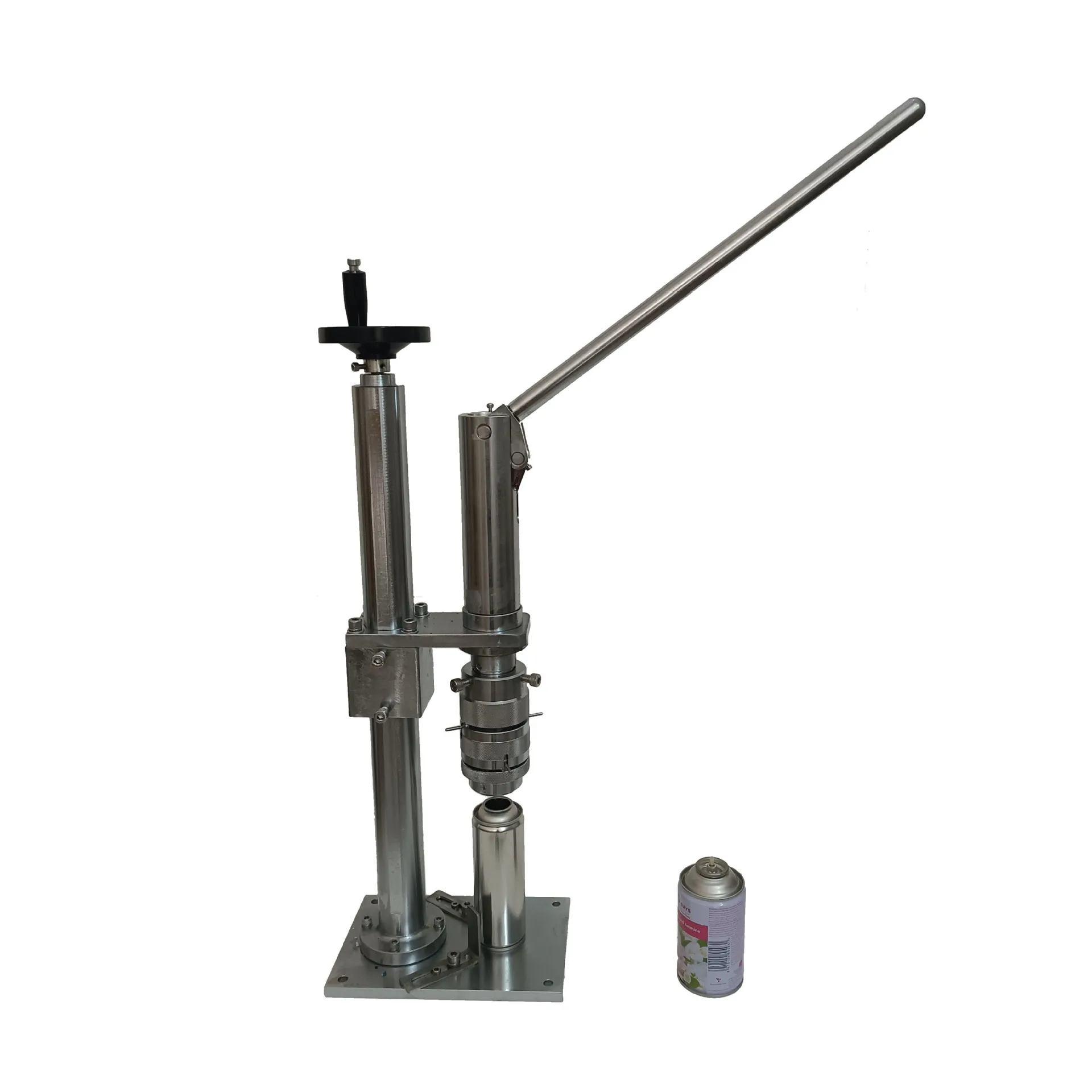 Aerosol Filling And Crimping Machine for Spray Paint Can Capping  Manual Aerosol Cans Sealing Machine