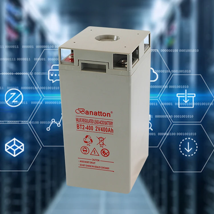 House Electricity Storage Off-Grid Battery 2V 400Ah Lead Acid Battery 2V 400Ah