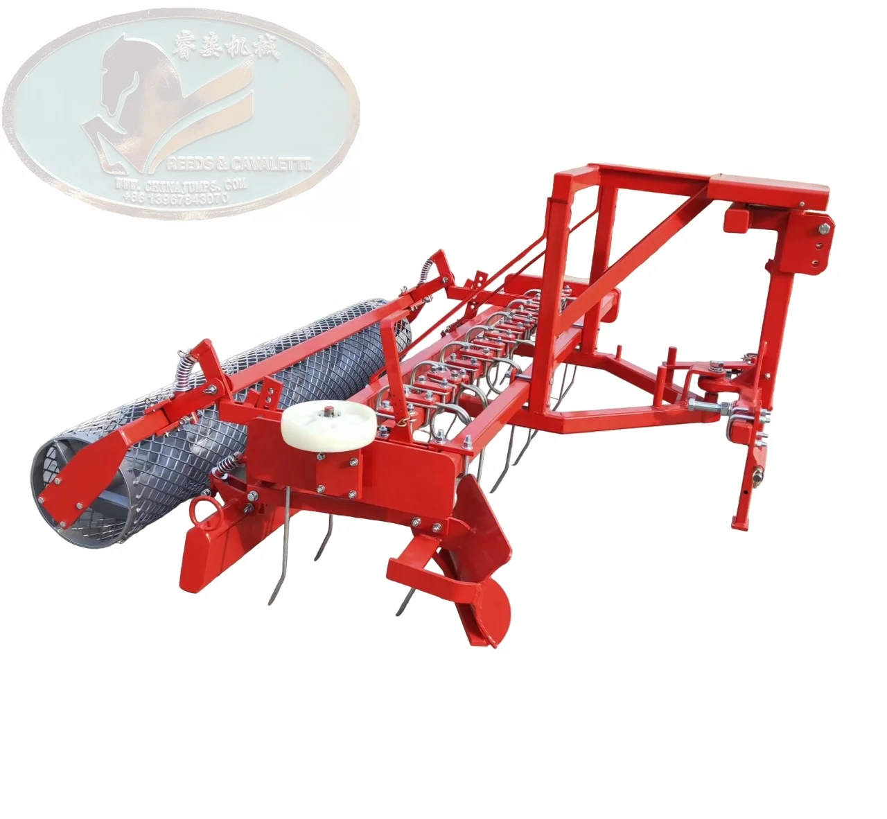 Reeds patented mechanical grader and leveler for horse racing and sand paving for racecourses