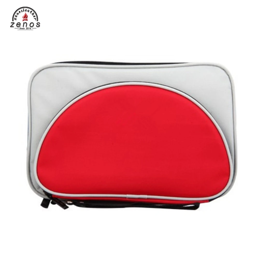 
Zenos Waterproof Material Table Tennis Set Case Portable Table Tennis Paddle Zipper Cover For Indoor Outdoor 