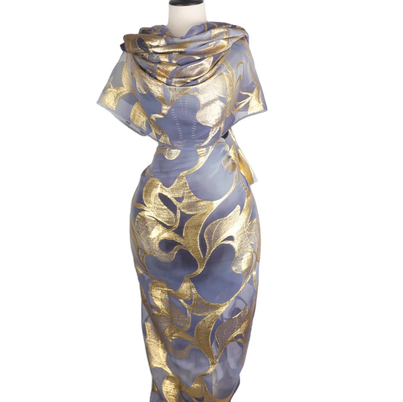 Wholesale Garbasar Classical Design Silk Multicolor silk dirac somali velvet fabric for somali dirac Best faransawi silk chiffon