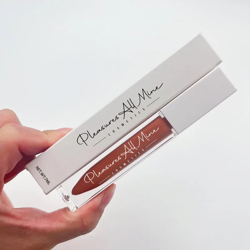 Square Empty Lip Gloss Tube custom wide variety Logo7ml wholesale