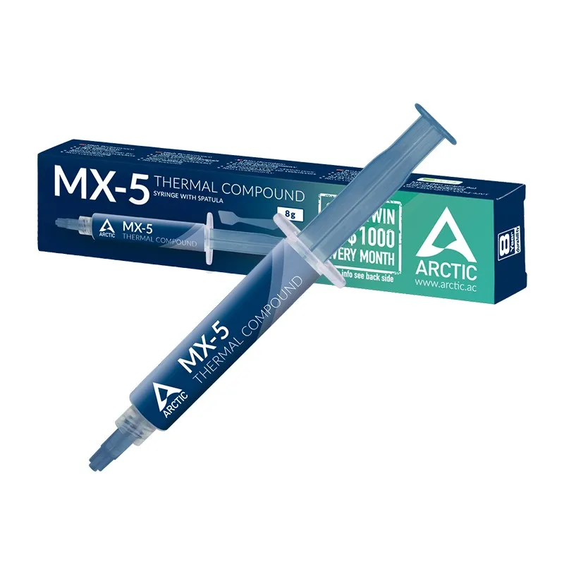 ARCTIC MX-5 2g 4g 8g силиконовая смазка теплопроводная силиконовая смазка графика настольный процессор ноутбук процессора вентилятор охлаждения паста