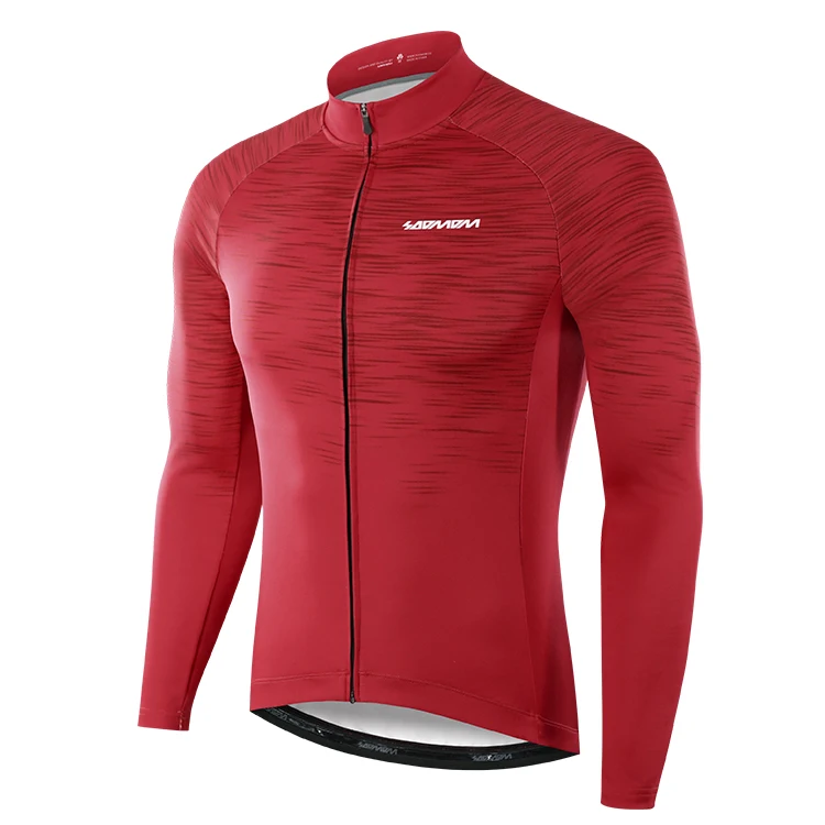 men sublimated lightweight softshell cycling jacket