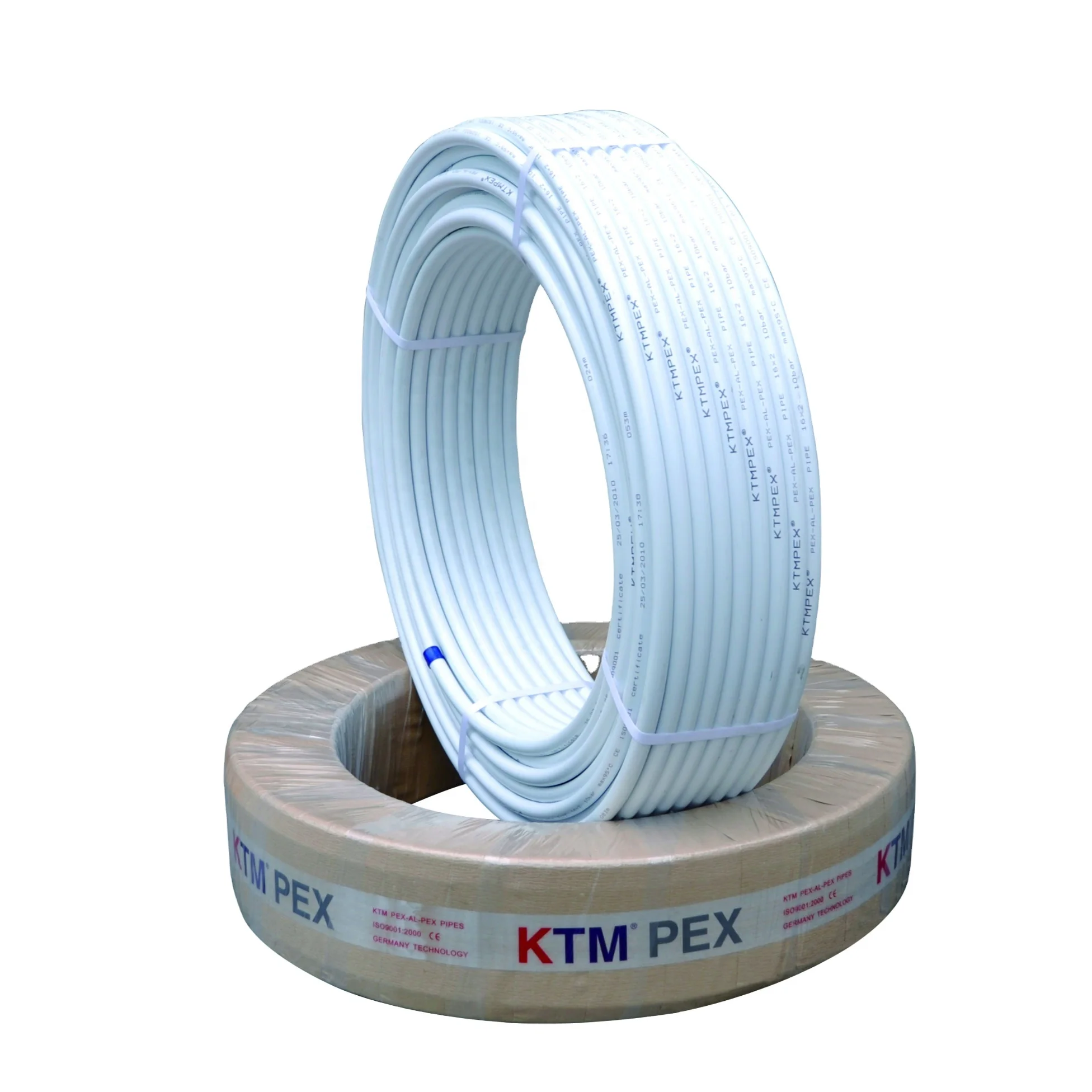 
 KTM PEX-AL-PEX труба, одобренная AS4176 с изоляцией или без изоляции  