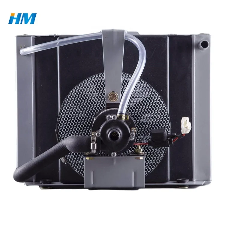 Electric Aluminum Cooler Radiator Water tank for Agriculture Machinery Four-Stroke Small Single Cylinder Diesel Engine