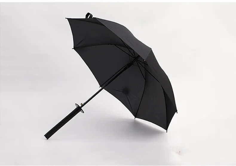auto open straight katana umbrella samurai katana