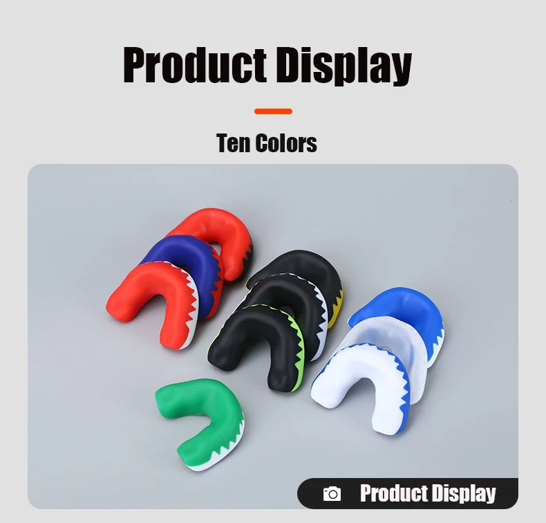 Wholesale OEM Professional Gel Fighting Fierce Custom Modable Teeth Rubber Sports Fitness Gum Shield Mouth Guard