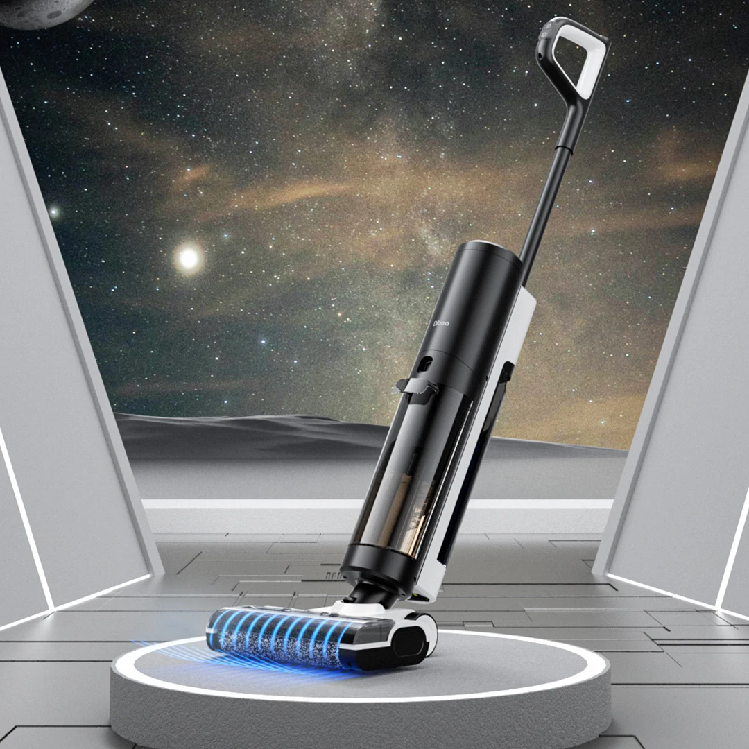 Cleaner Wet Dry Vacuum  Smart Steam Mop for Hard Floors with Digital Display and Long Run Time