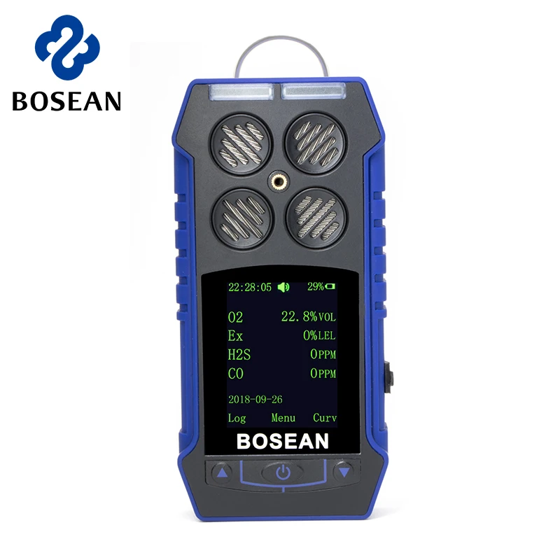 BOSEAN CO2 gas sensor detector combustible gas analyzer biogas analyser EX combustion analyzer
