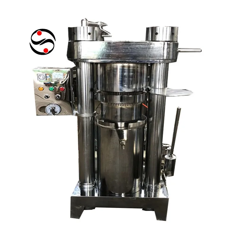 Full automatic palm oil cold press peanut canola marula olive oil expeller hydraulic oil press machine