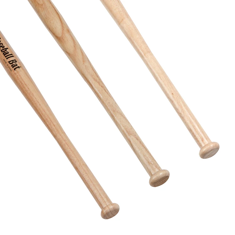 Wooden Baseball Bat (Beech)  29 inch youth teeball bats Outdoor sport training practice and home protection