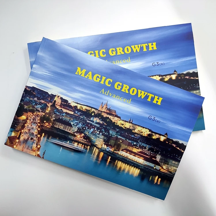 Newest design art books printing and designs book printing soft cover