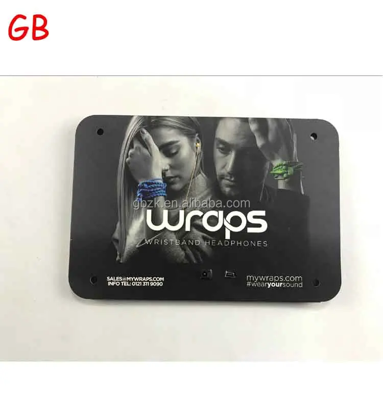 factory wholesale custom made 2.4 4.5 7 10 inch paper lcd promotional video greeting card digital brochure video player