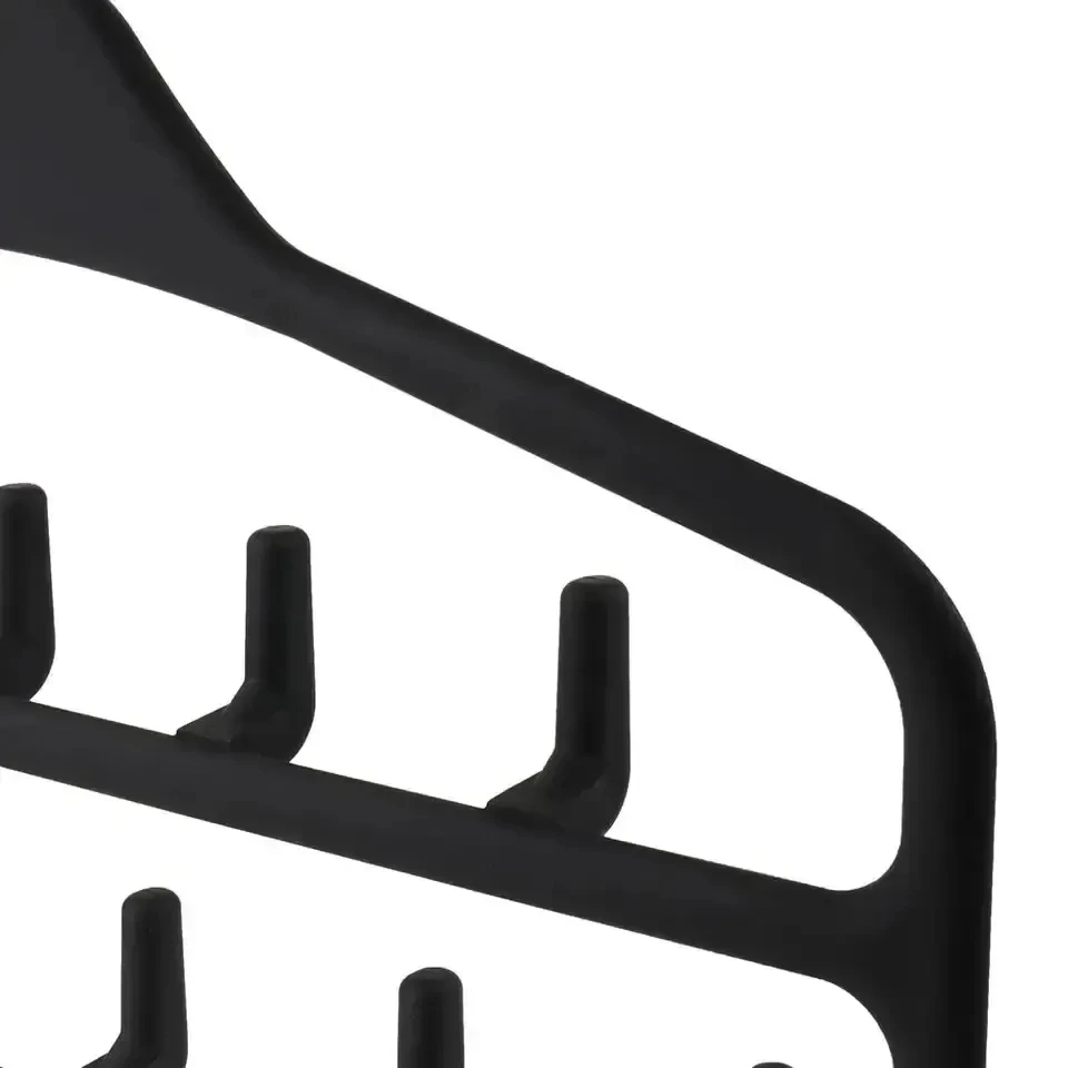 Factory Customization Cheap Rubber Coated Plastic Tie With Scarf Hanger Heavy-duty Hanger