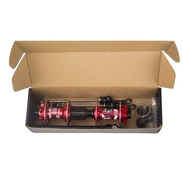 
Front Rear Hub 32 Holes Bicycle Hubs QR Thru Axis 4 Bearings AM FR MTB Mountain Bike 