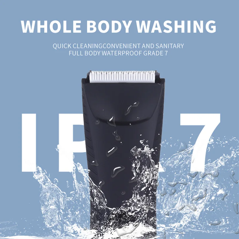 Portable Household Waterproof, Safe, Rechargeable Handheld Hair Removal Device, Beard Shaver