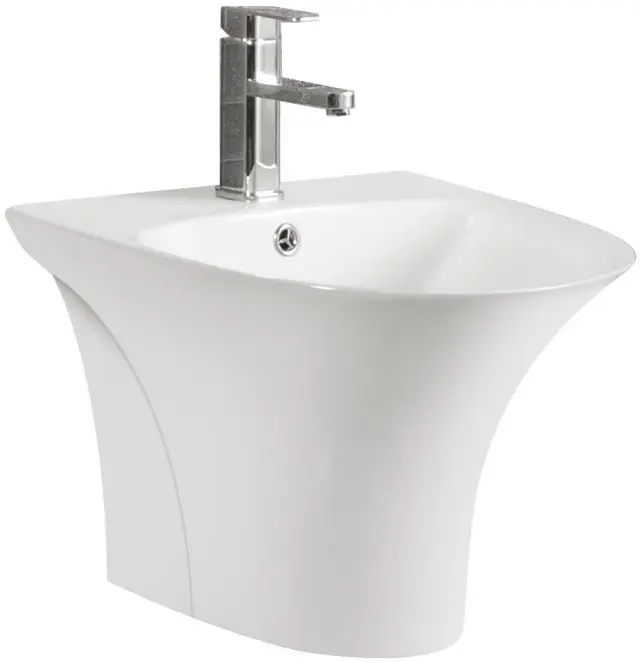 Сантехника Casa, белая раковина, Керамическая маленькая раковина для ванной комнаты, Настенная раковина