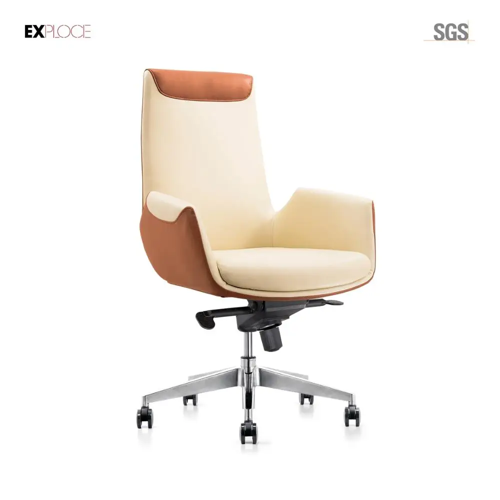 Factory everlasting comfort seat office chair leather visitor chair for meeting room