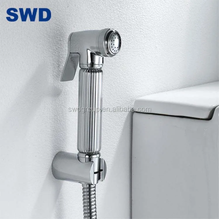 Amazon Bestseller Stainless Steel And ABS Brass Toilet Bidet Sprayer Without T-Valve 304 Shattaf